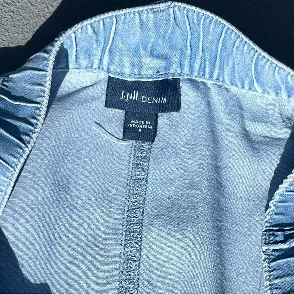 274. J. Jill Denim Women’s Cargo Midi Skirt - Picture 8 of 15